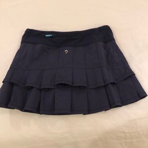 Navy blue ivivva athletic skirt